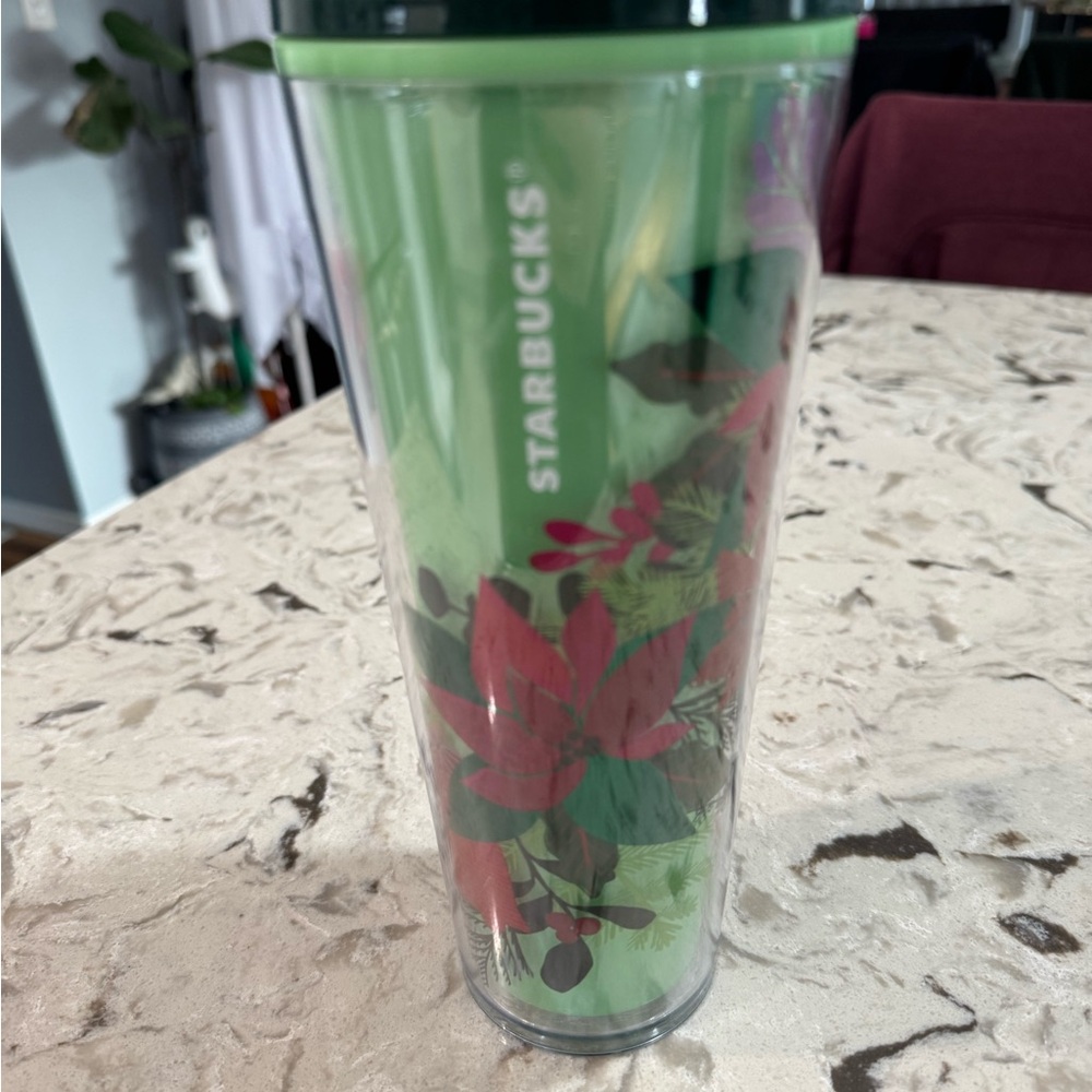 Starbucks Christmas Poinsettia Tumbler
